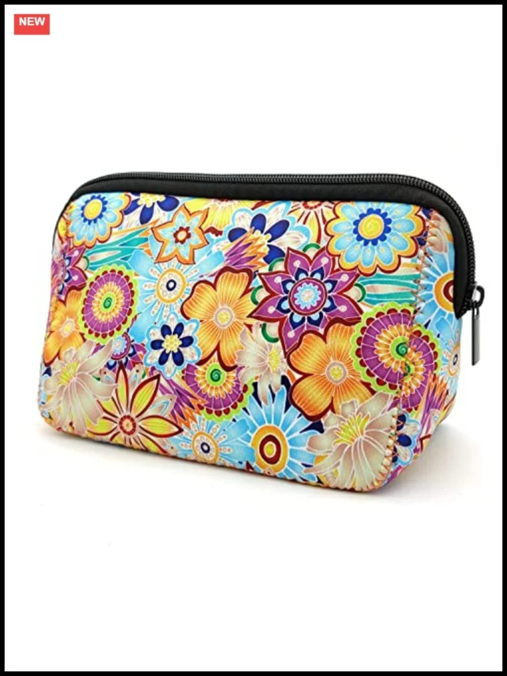 Waterproof Neoprene Cosmetic Bag Travel Toiletry Makeup Organizer Pouch